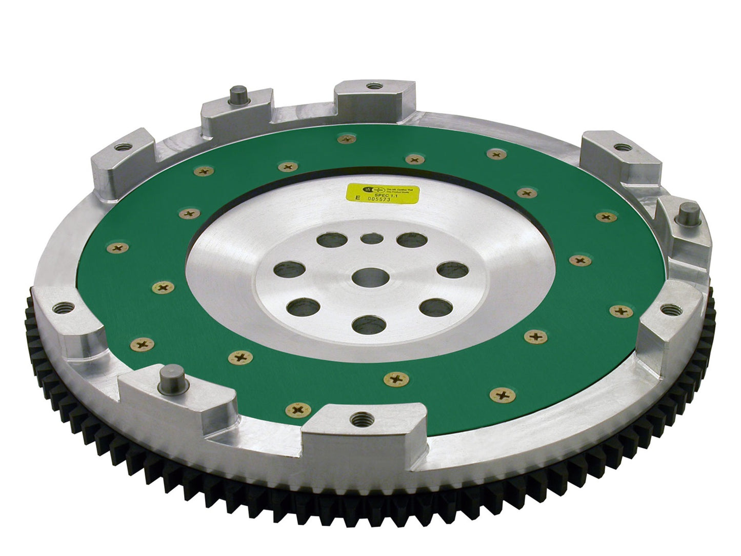 Fidanza Performance Flywheel-Aluminum PC Mit3; High Performance; Lightweight With Replaceable Friction 161731