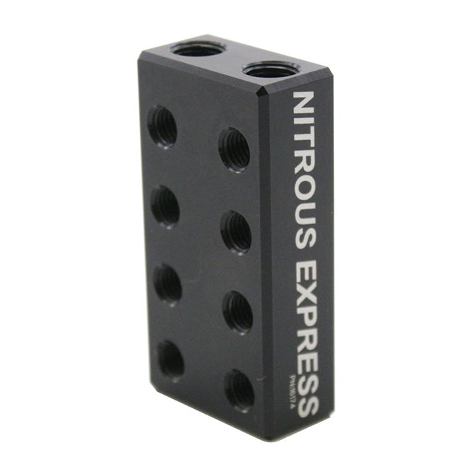 Nitrous Express 2 IN / 16 OUT NITROUS/FUEL DISTRIBUTION BLOCK NX-16174