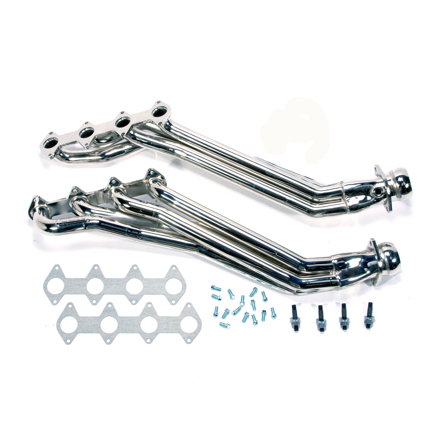 BBK MUSTANG GT 1 5/8 LONG TUBE HEADERS (CHROME) 1641
