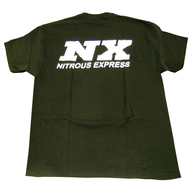 Nitrous Express X-LARGE BLACK T-SHIRT W/ WHITE NX-16509