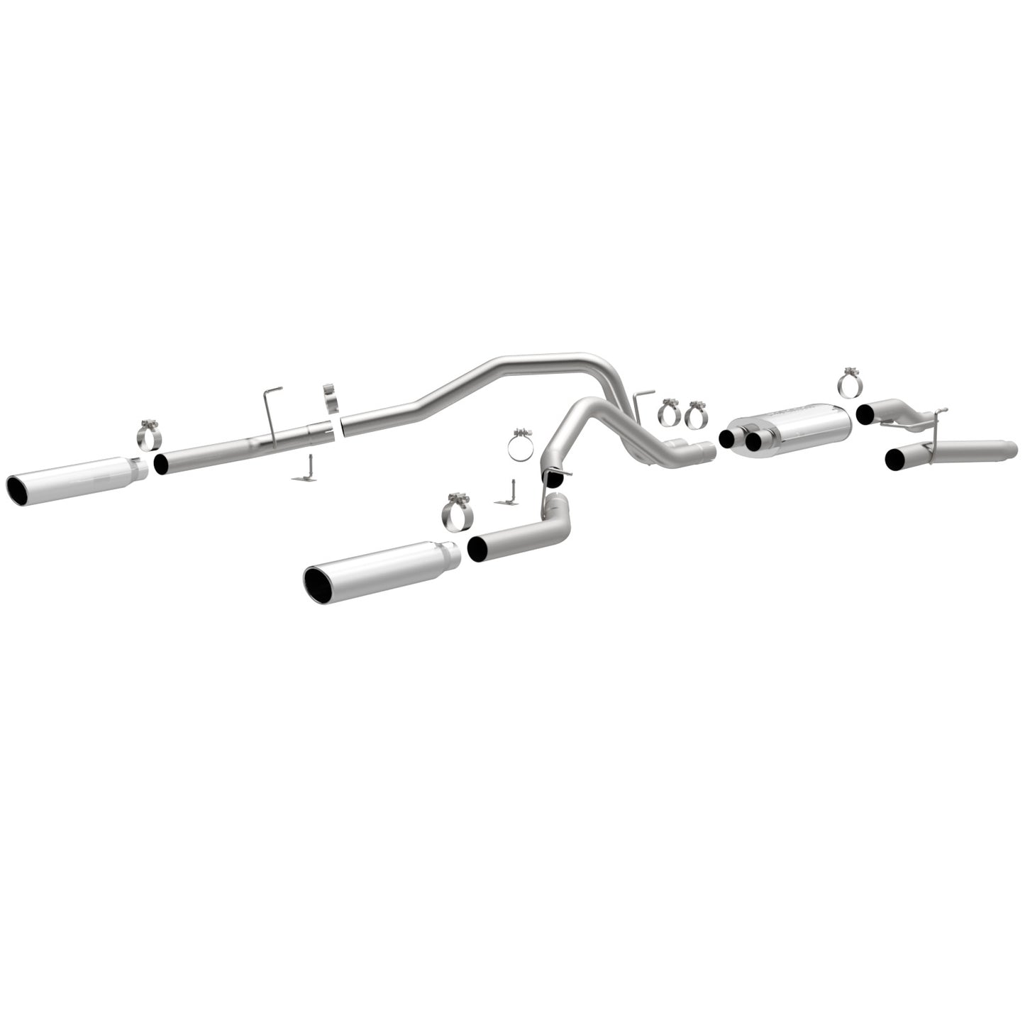 MagnaFlow Street Series Cat-Back Performance Exhaust System 16520 MAGNAFLOW-16520