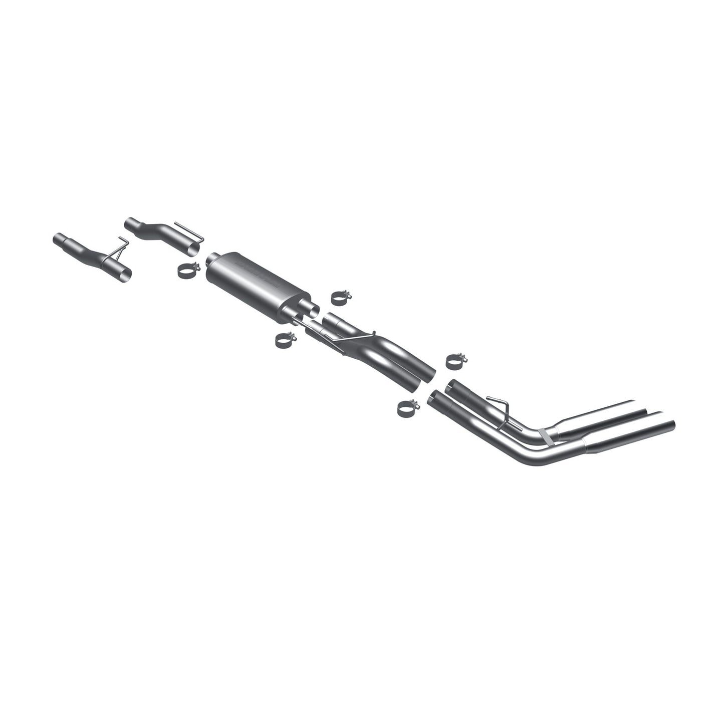 MagnaFlow Street Series Cat-Back Performance Exhaust System 16523 MAGNAFLOW-16523