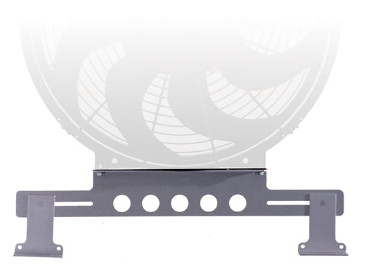Derale Aluminum Tornado Electric Fan Mounting Bracket Kit, Single Fan 16700