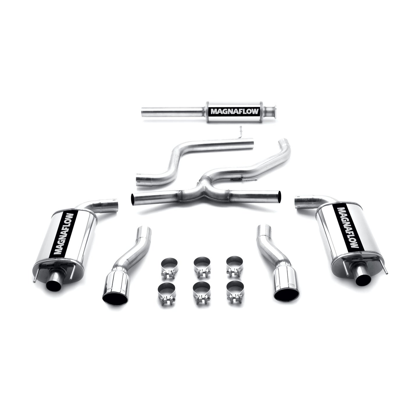 MagnaFlow 2006-2009 Chevrolet Impala Street Series Cat-Back Performance Exhaust System MAGNAFLOW-16707