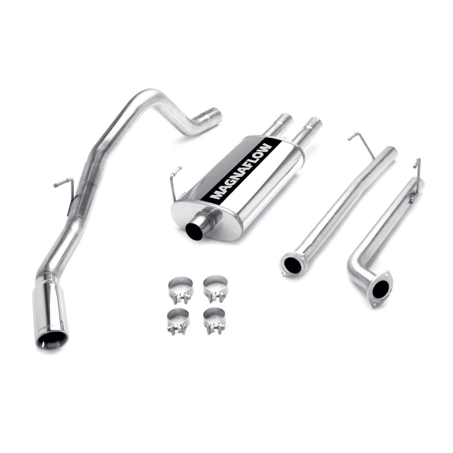 MagnaFlow 2007-2008 Toyota Tundra Street Series Cat-Back Performance Exhaust System MAGNAFLOW-16753