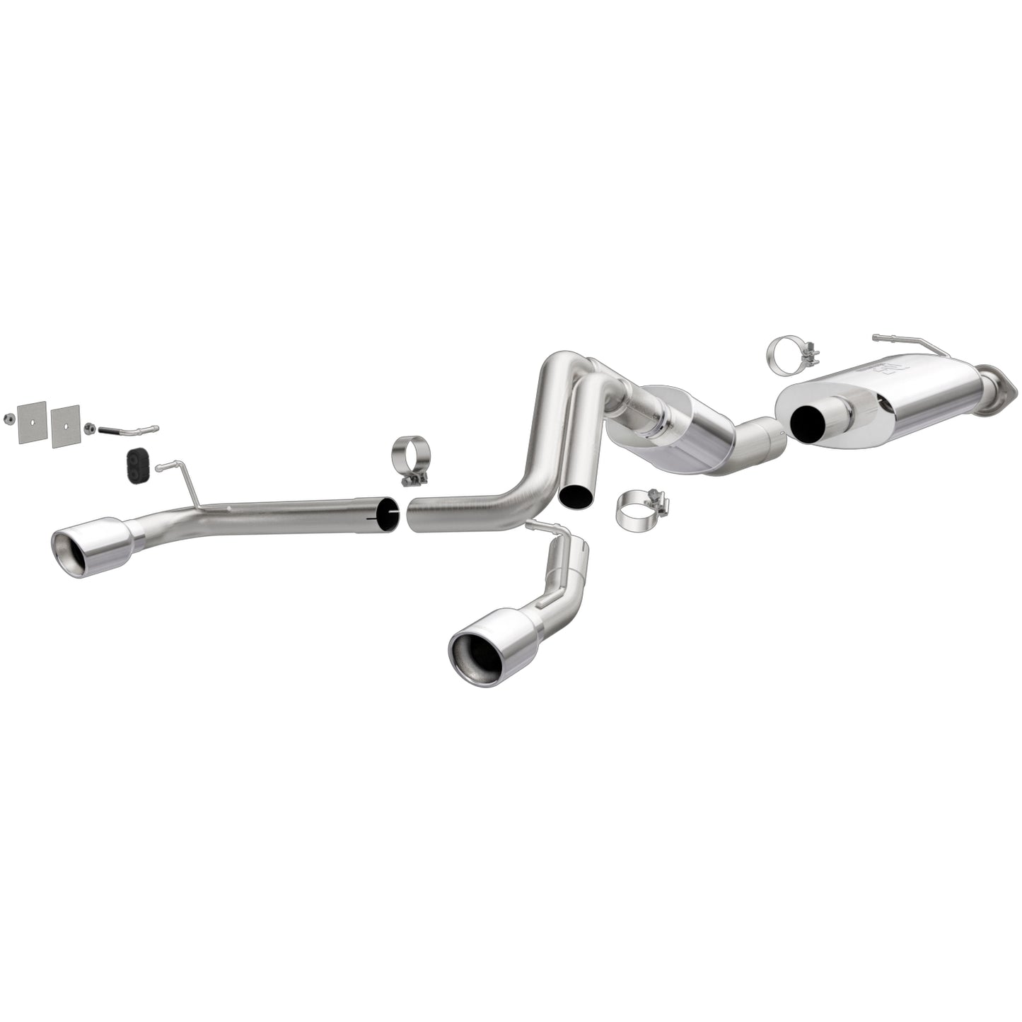MagnaFlow 2007-2008 Hummer H2 Street Series Cat-Back Performance Exhaust System MAGNAFLOW-16772