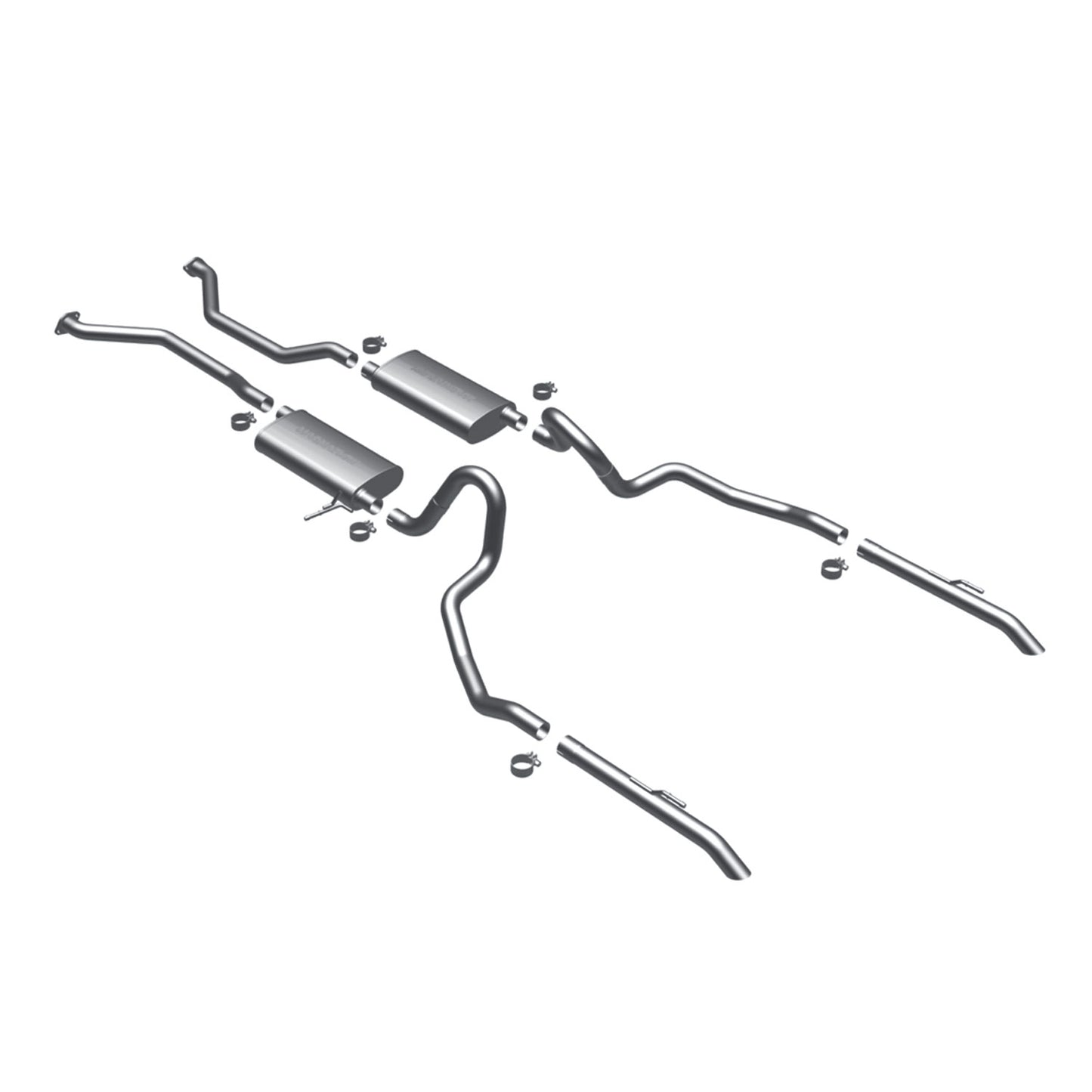 MagnaFlow Street Series Cat-Back Performance Exhaust System 16788 MAGNAFLOW-16788