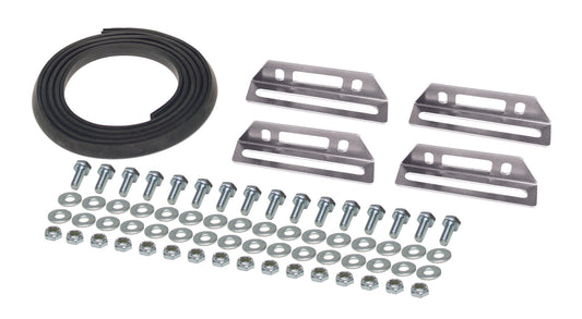 Derale Powerpack - High Output Triple 9" Electric RAD Fan/Aluminum Shroud Kit 16839