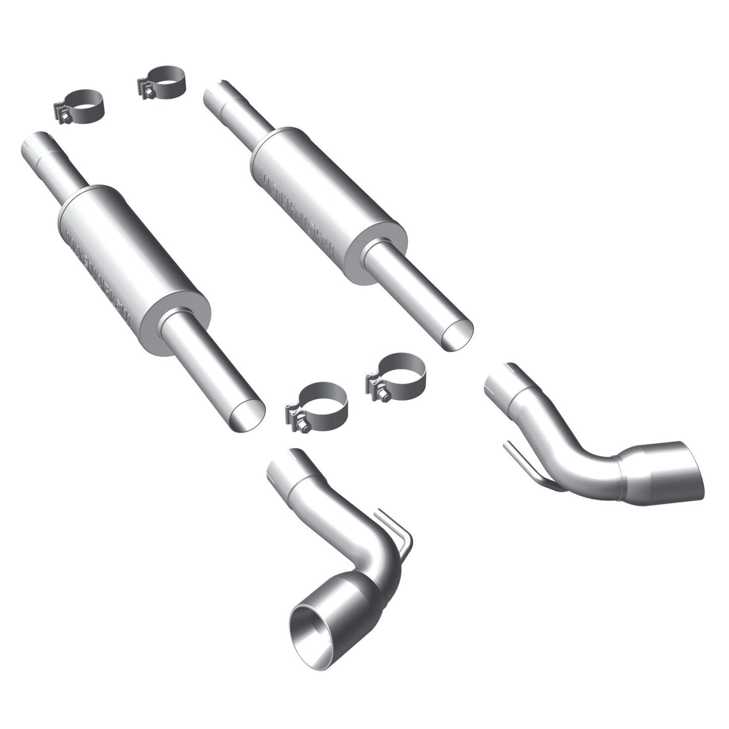 MagnaFlow 2003-2010 Dodge Viper Street Series Cat-Back Performance Exhaust System MAGNAFLOW-16863