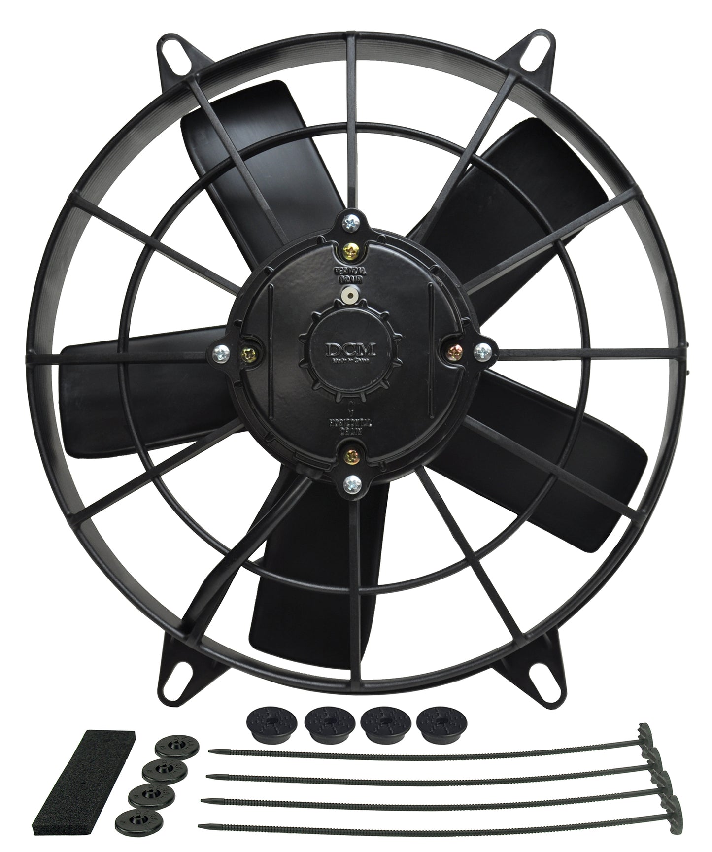 Derale 11" High Output Electric Puller Fan with Standard Mount Kit 16920
