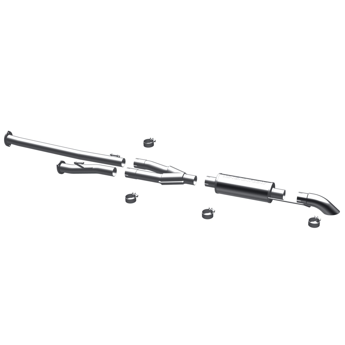 MagnaFlow 2009-2013 Toyota Tundra Off-Road Pro Series Cat-Back Performance Exhaust System MAGNAFLOW-17111