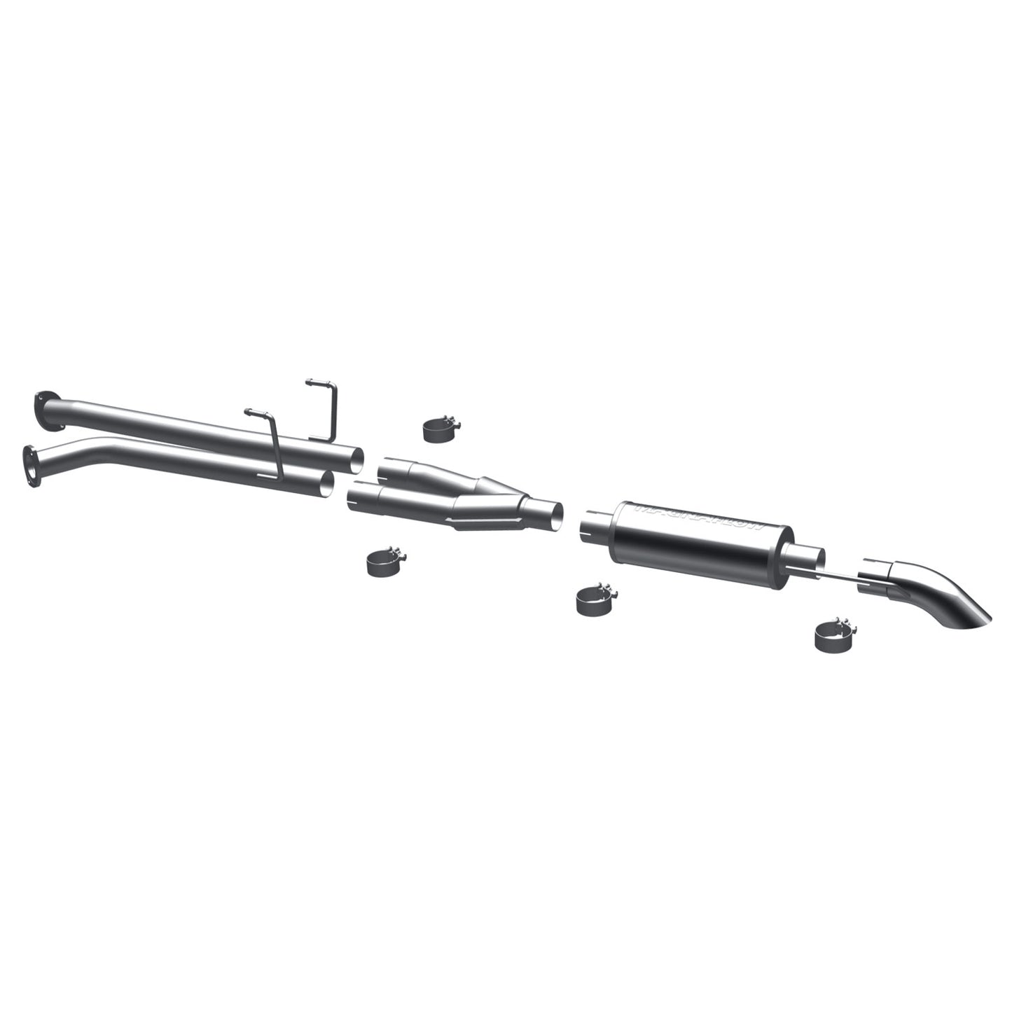 MagnaFlow 2007-2008 Toyota Tundra Off-Road Pro Series Cat-Back Performance Exhaust System MAGNAFLOW-17112