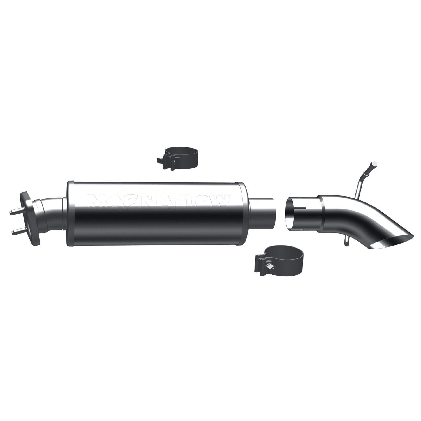 MagnaFlow 2000-2006 Jeep Wrangler Off-Road Pro Series Cat-Back Performance Exhaust System MAGNAFLOW-17122