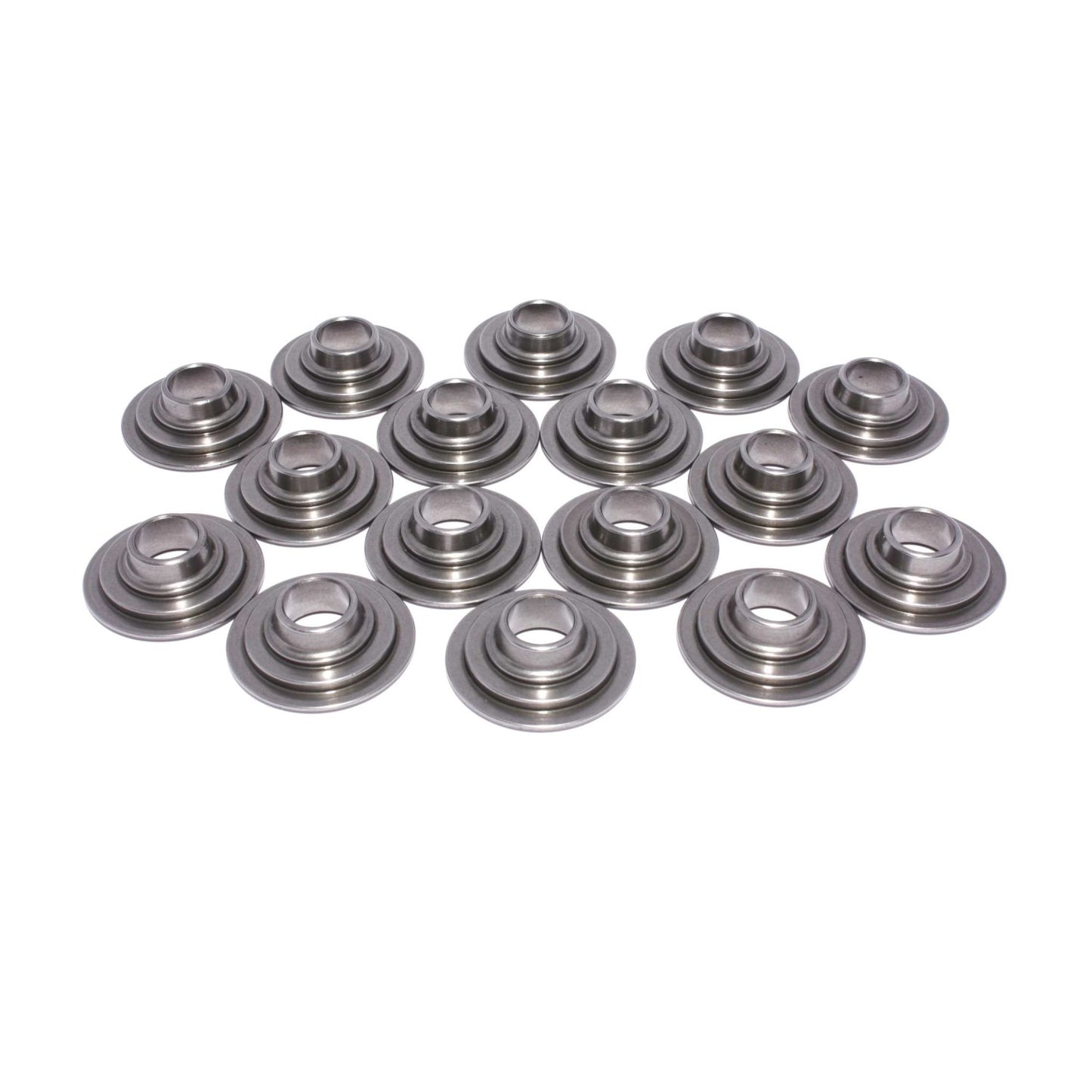 COMP Cams 10 Tool Steel Retainer Set of 16 All Valves w/ 1.500"-1.550" O.D. Springs COMP-1731-16