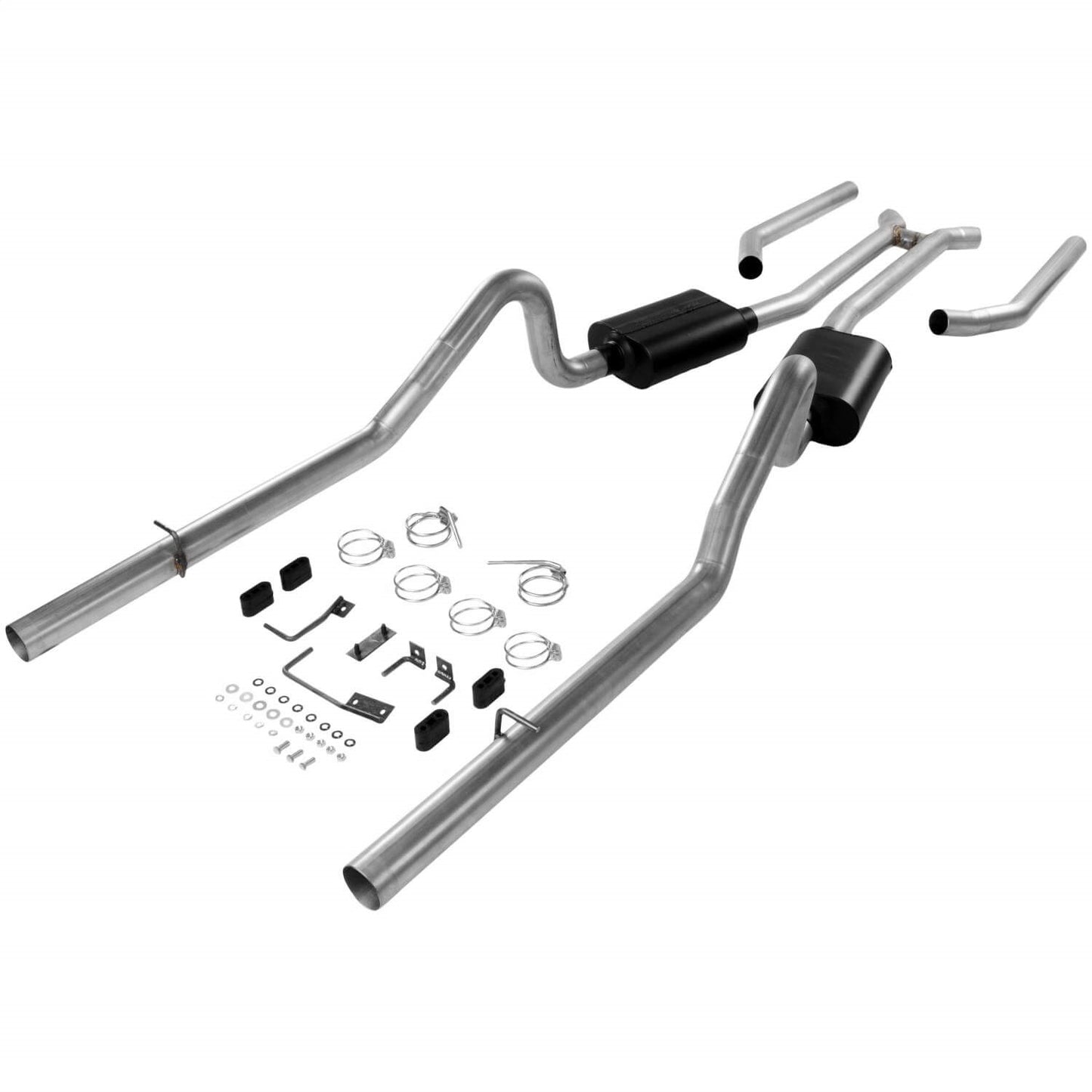 Flowmaster 17382 Header-back System - Dual Rear Exit - Delta Force - Aggressive Sound