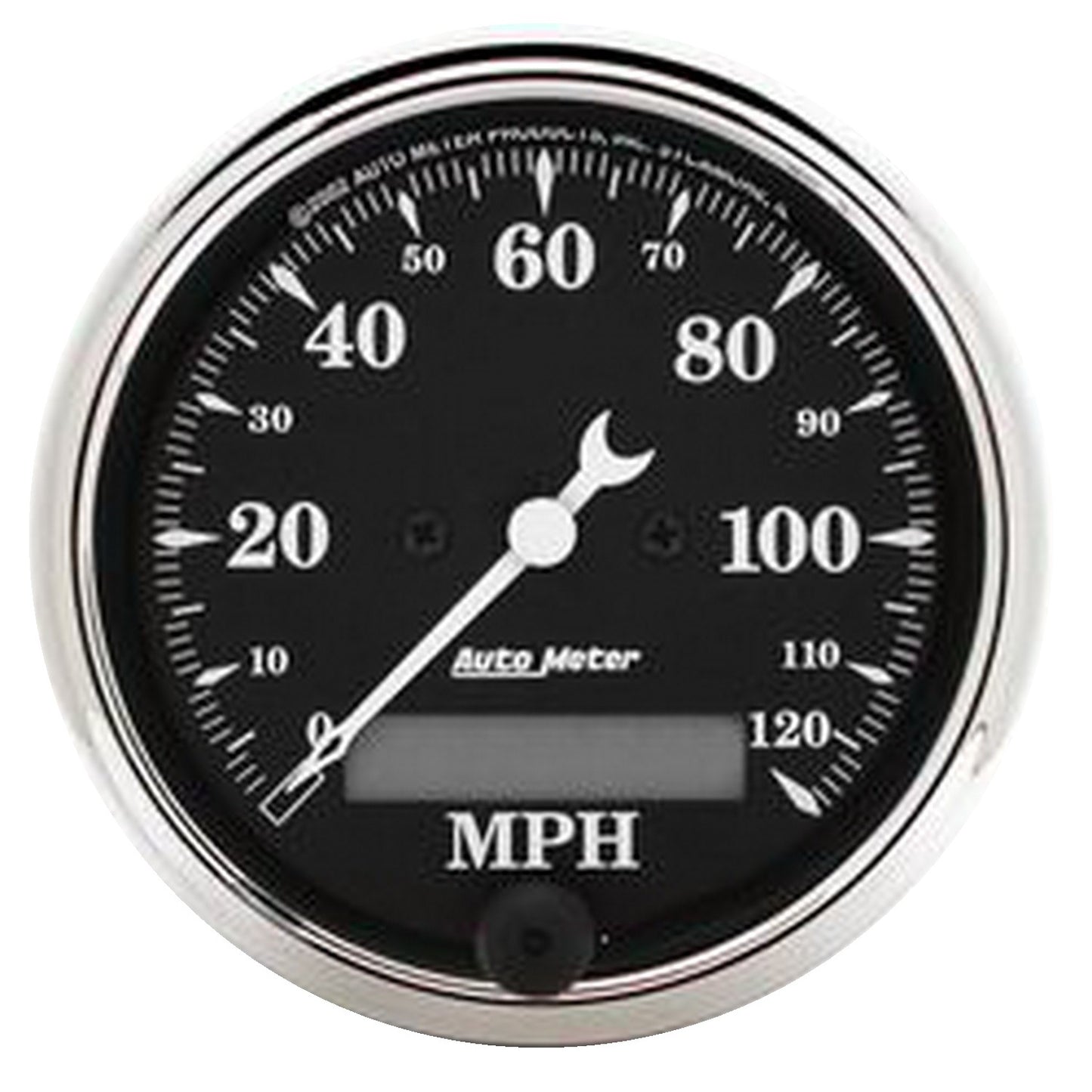 AutoMeter 3-1/8 in. SPEEDOMETER 0-120 MPH ELEC. OLD TYME BLACK 1787