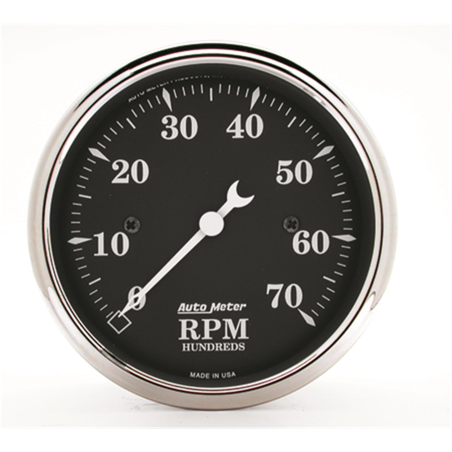 AutoMeter 3-1/8 in. IN-DASH TACHOMETER 0-7000 RPM OLD TYME BLACK 1798