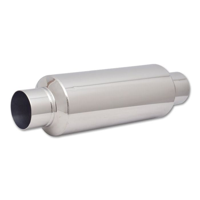 Vibrant Performance - 17950 - Large Diameter Bottle Style Resonator 3 in. inlet/outlet x 18 in. long