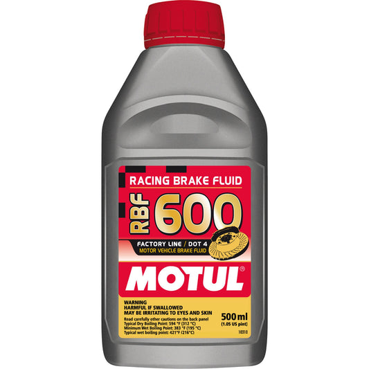 Motul RBF 600 FL - 0.500L AM - Fully Synthetic Racing Brake Fluid 100949