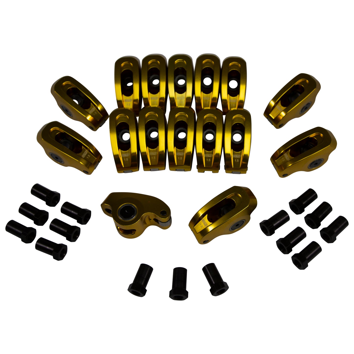 COMP Cams Ultra-Gold ARC Narrow Rockerst w/ 1.5 Ratio for '88+ Chevrolet SBC w/ 3/8" Stud COMP-19017-16