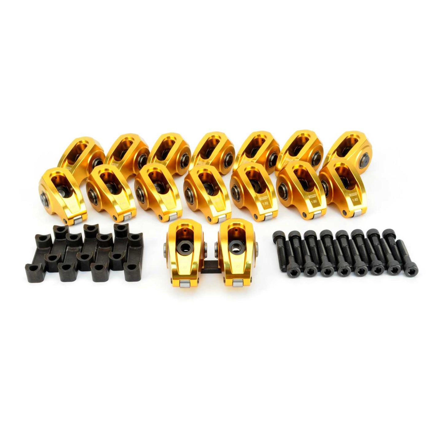 COMP Cams Ultra-Gold ARC Rocker Set w/ 1.82 Ratio for Pedestal Mount GM LS1 LS2 LS6 COMP-19025-16
