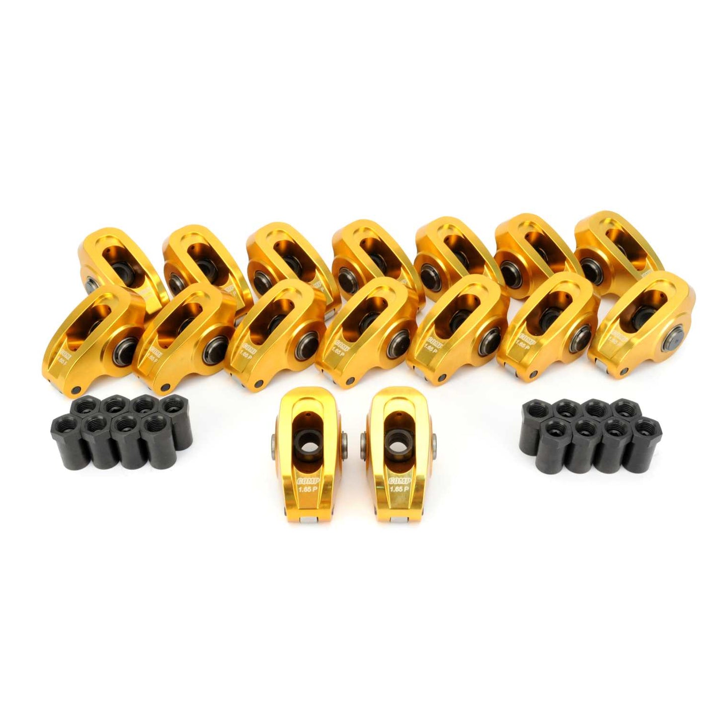 COMP Cams Ultra-Gold ARC Rocker Set w/ 1.65 Ratio for Pontiac 265-455 w/ 7/16" Stud COMP-19061-16