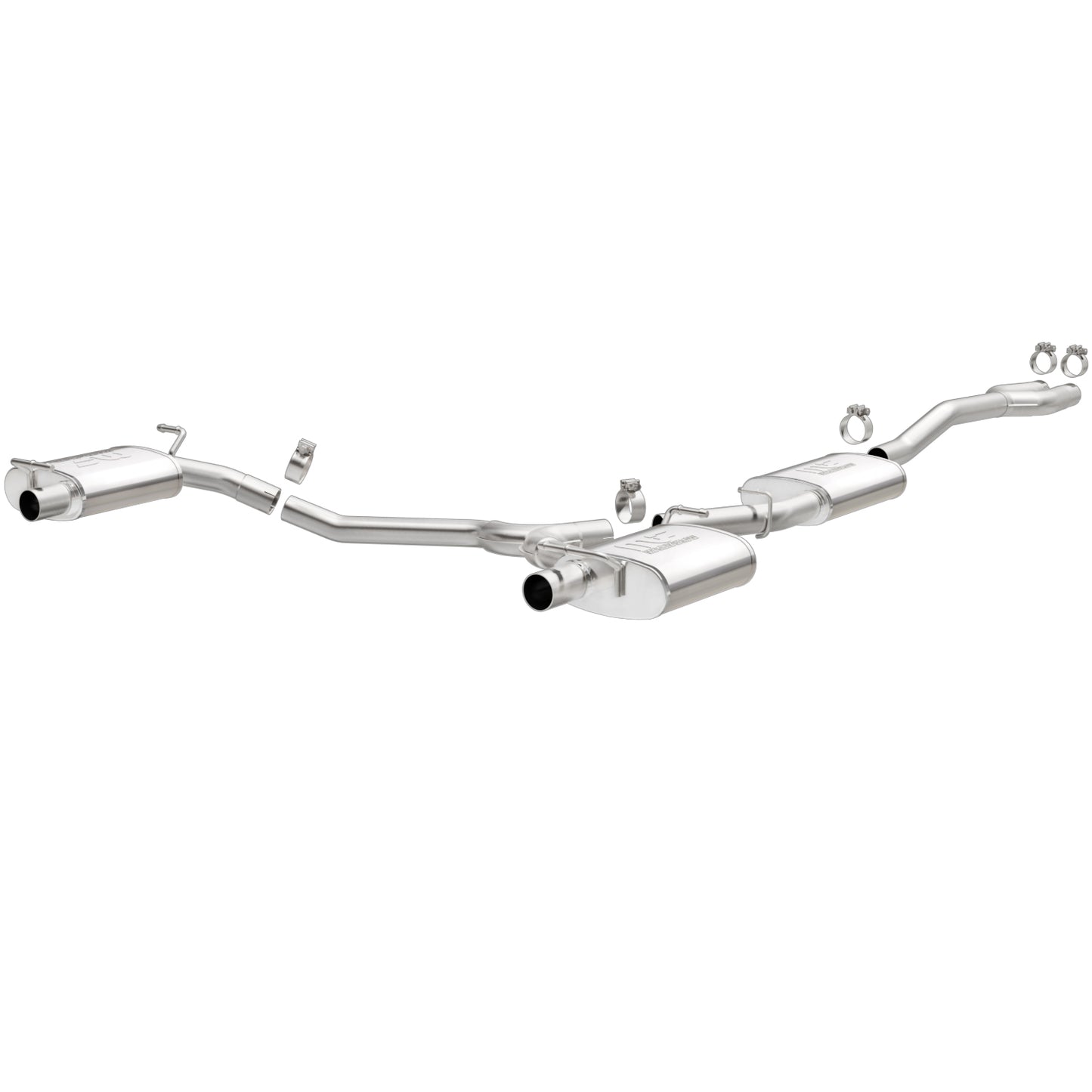 MagnaFlow Street Series Cat-Back Performance Exhaust System 19225 MAGNAFLOW-19225