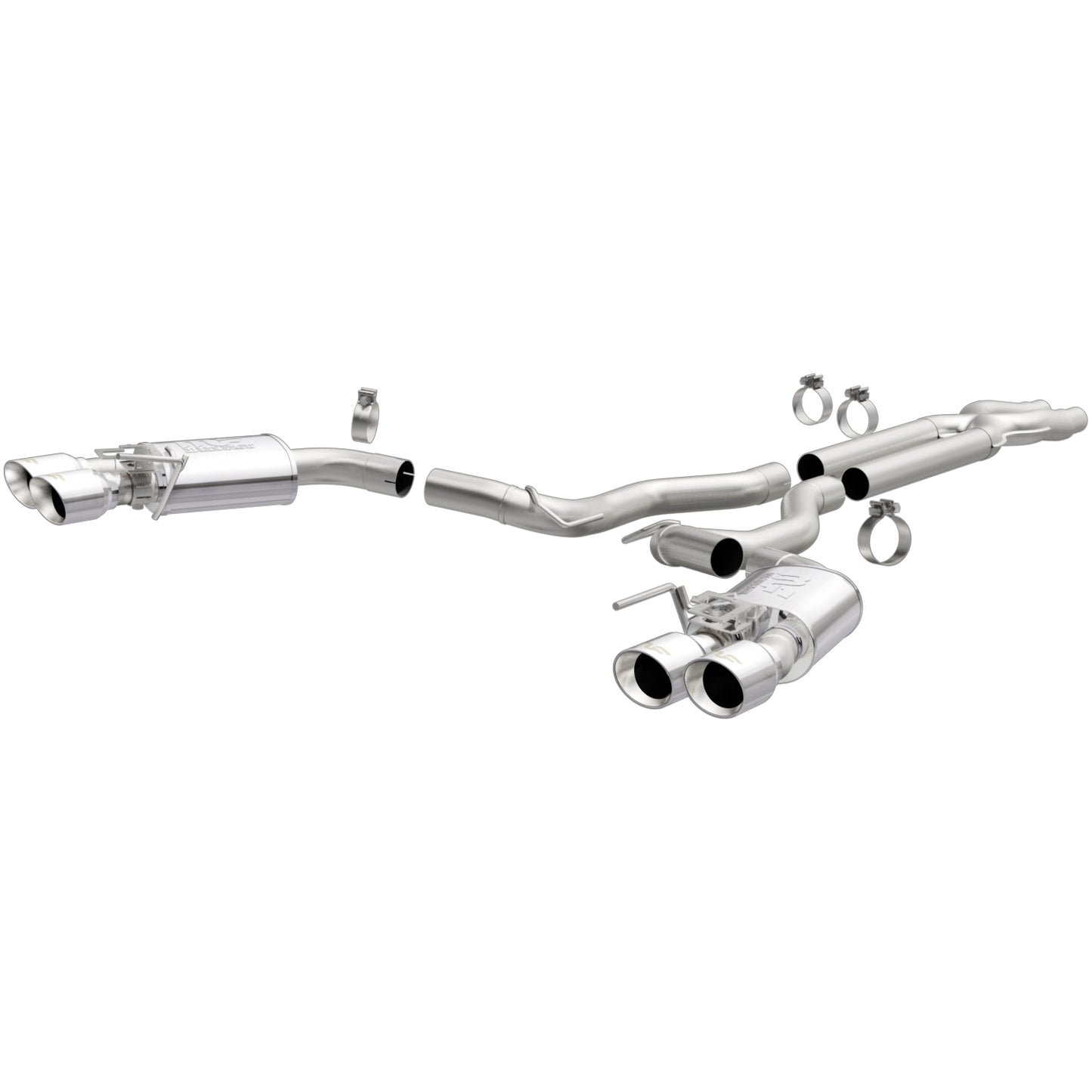 MagnaFlow 2015-2020 Ford Mustang Competition Series Cat-Back Performance Exhaust System MAGNAFLOW-19283