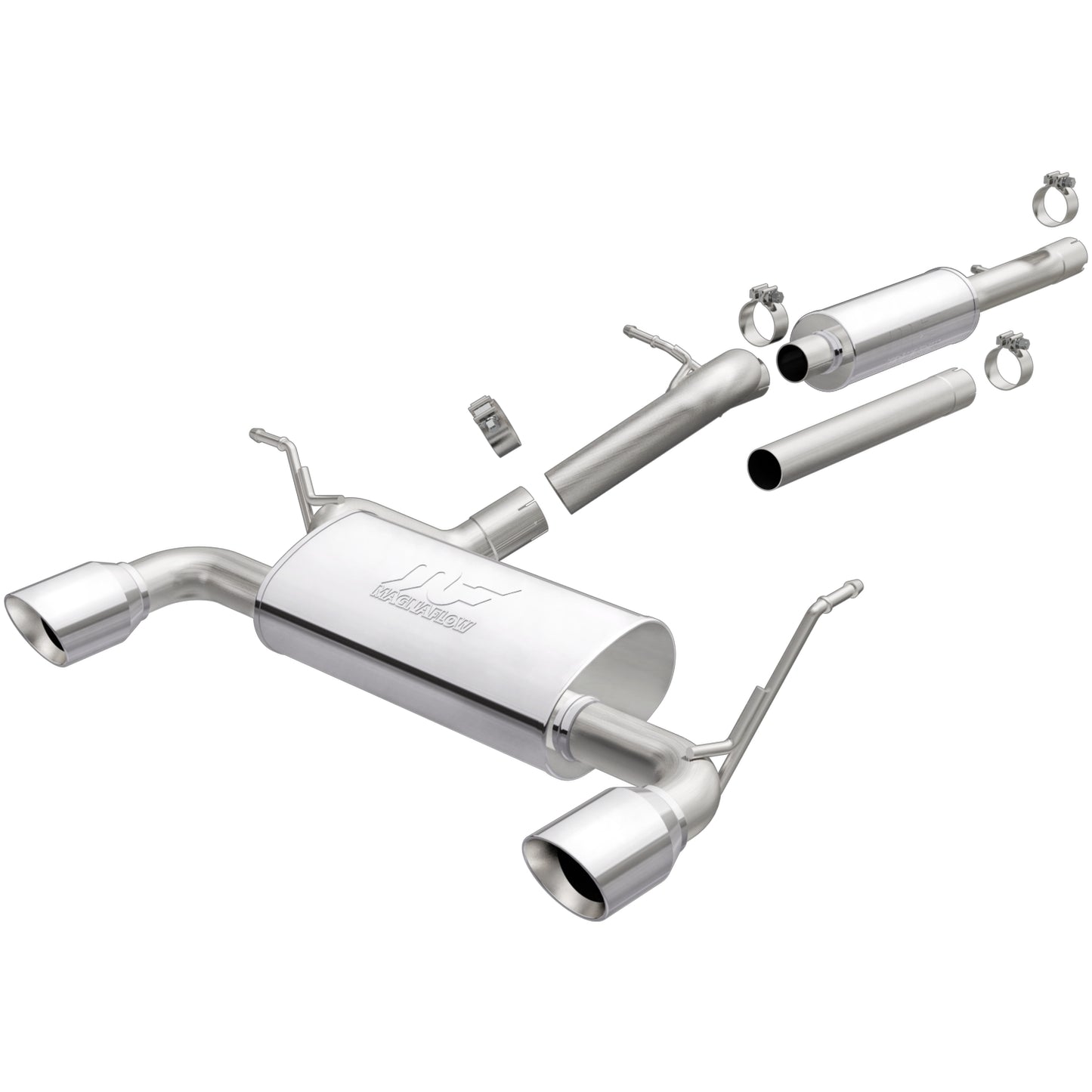 MagnaFlow Street Series Cat-Back Performance Exhaust System 19326 MAGNAFLOW-19326