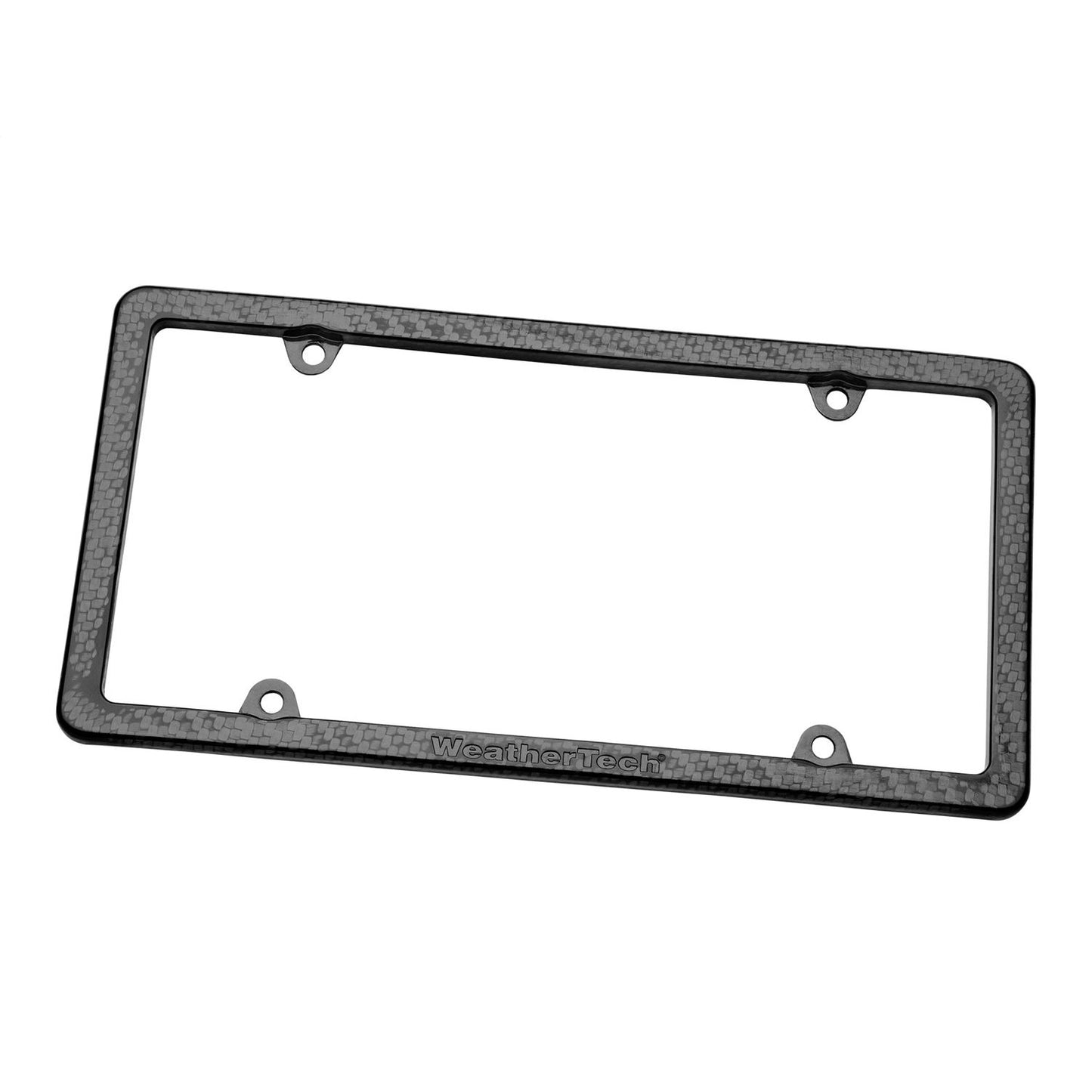 WeatherTech Carbon Fiber License Plate Frame 8ALPCF4