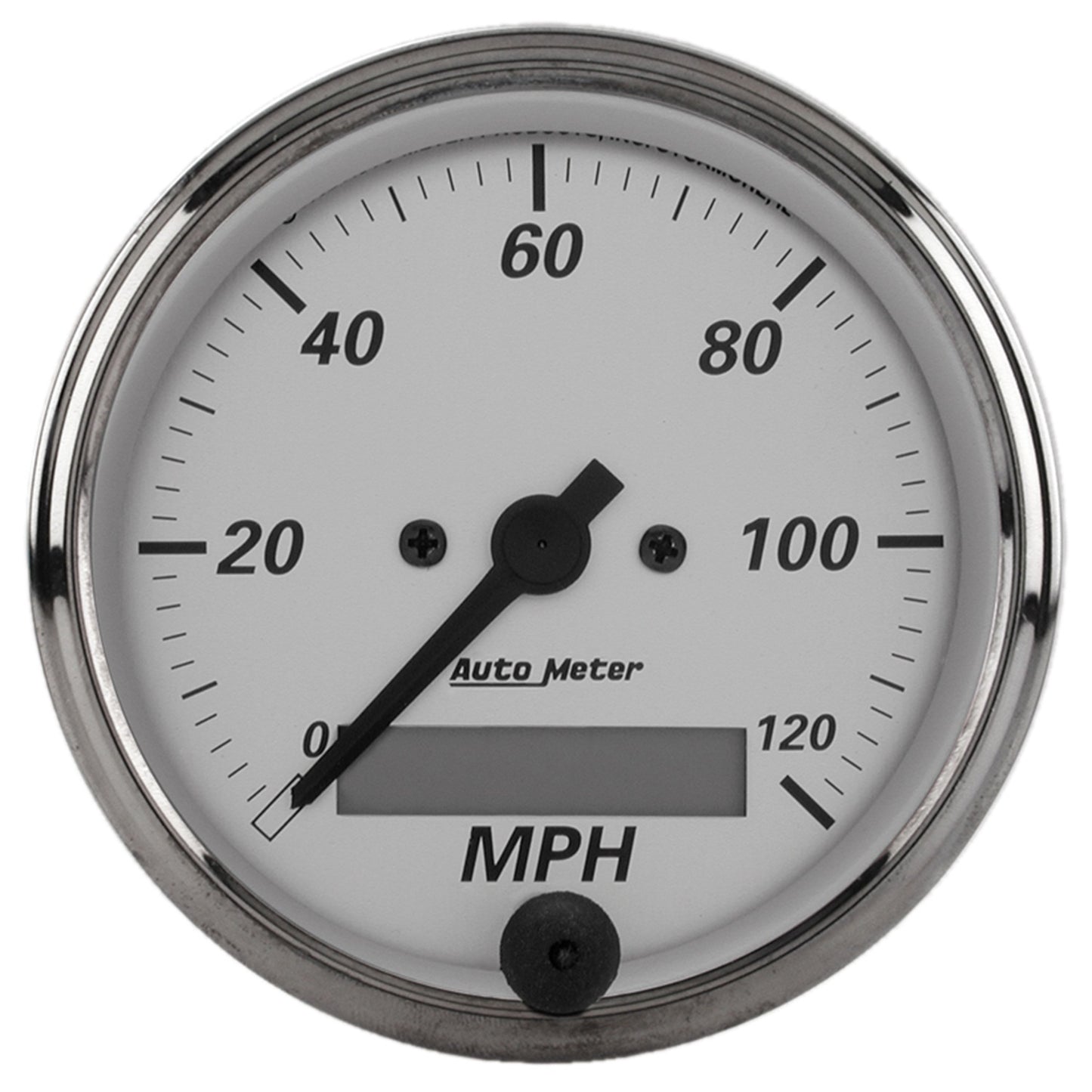 AutoMeter 3-1/8 in. SPEEDOMETER 0-120 MPH AMERICAN PLATINUM 1988