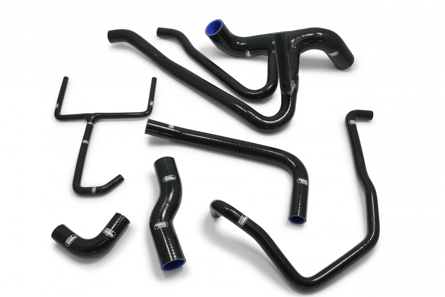 Samco Mustang Shelby GT-500 5.8L V8 Supercharged 2013+ Black Coolant Hose Kit TCS609C-BLK