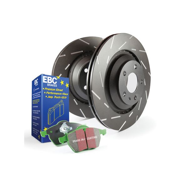 EBC S2KR1767 S2 Kits Greenstuff 2000 And USR Rotors