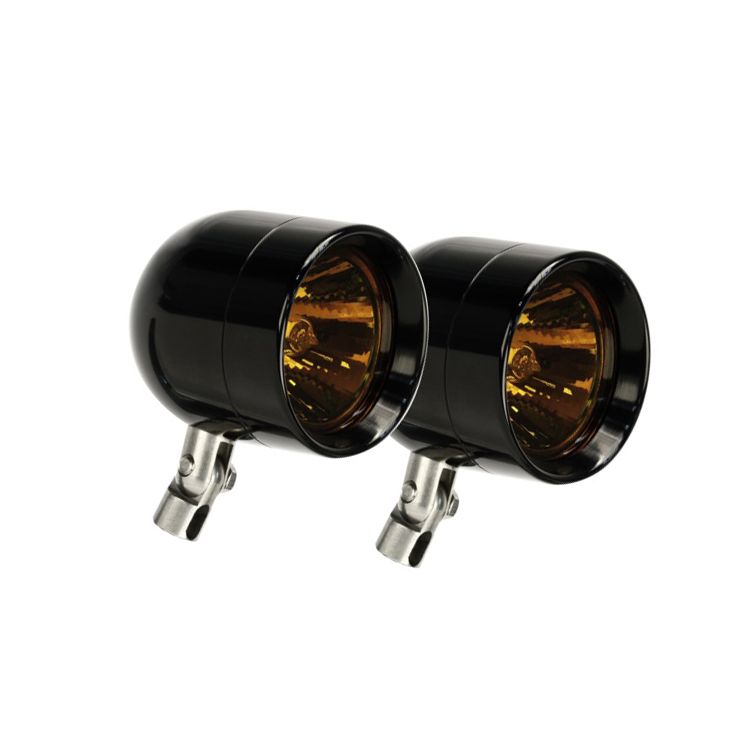 Lazer Star Lights 20 WATT AMBER SHORTY BLACK PIVOT MOUNT LSK4220A