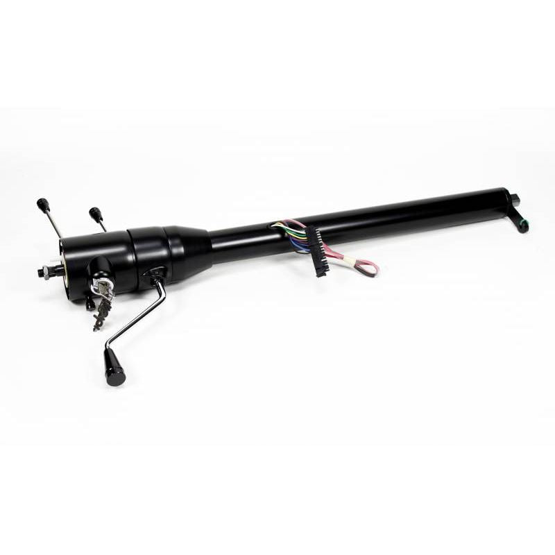 IDIDIT Universal 30" Tilt Column Shift w/Ignition; Black Powder Coat 1530300051