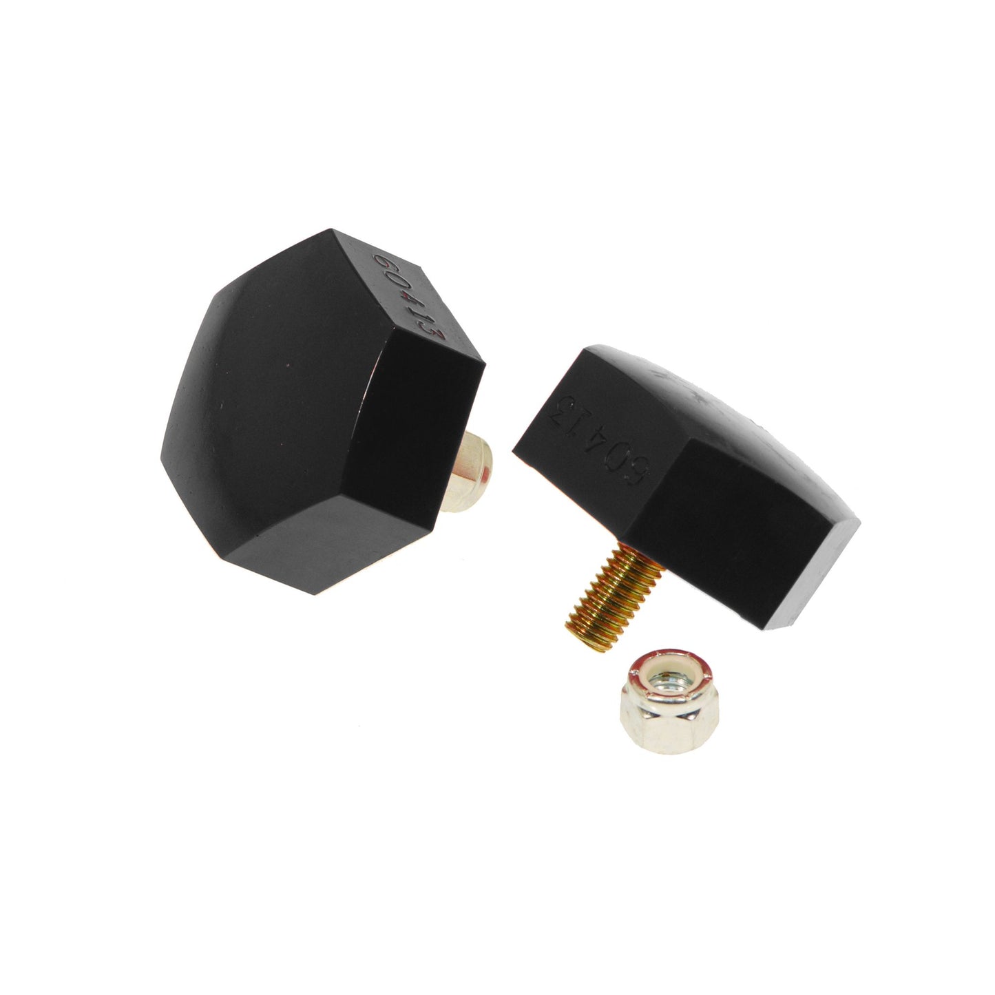 Prothane BUMP STOP 7/8 X 2 1/4" DIA. HEX 19-1320-BL