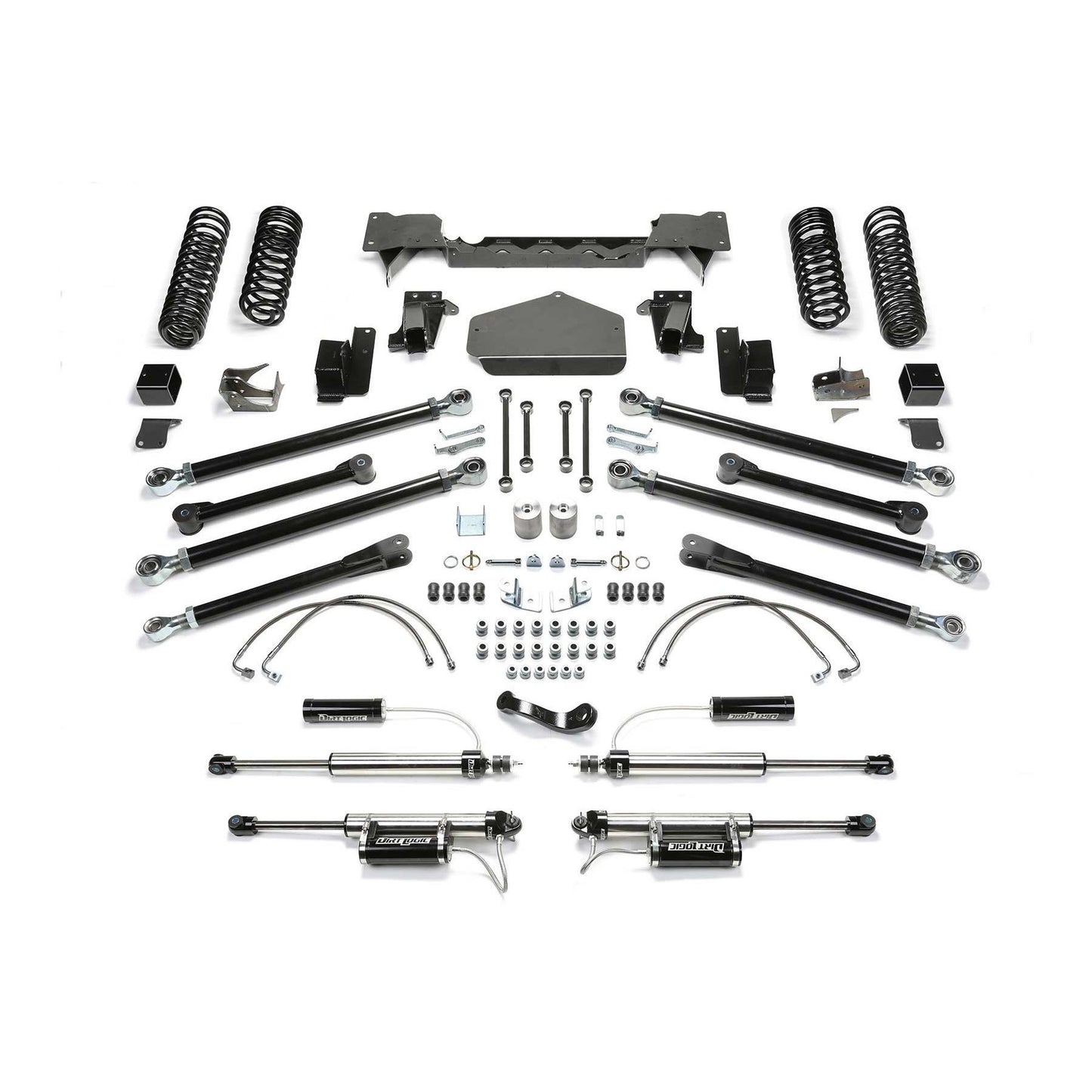 Fabtech 5" CRAWLER LT W/ DLSS RESI 2007-18 JEEP JK 2-DOOR K4073DL