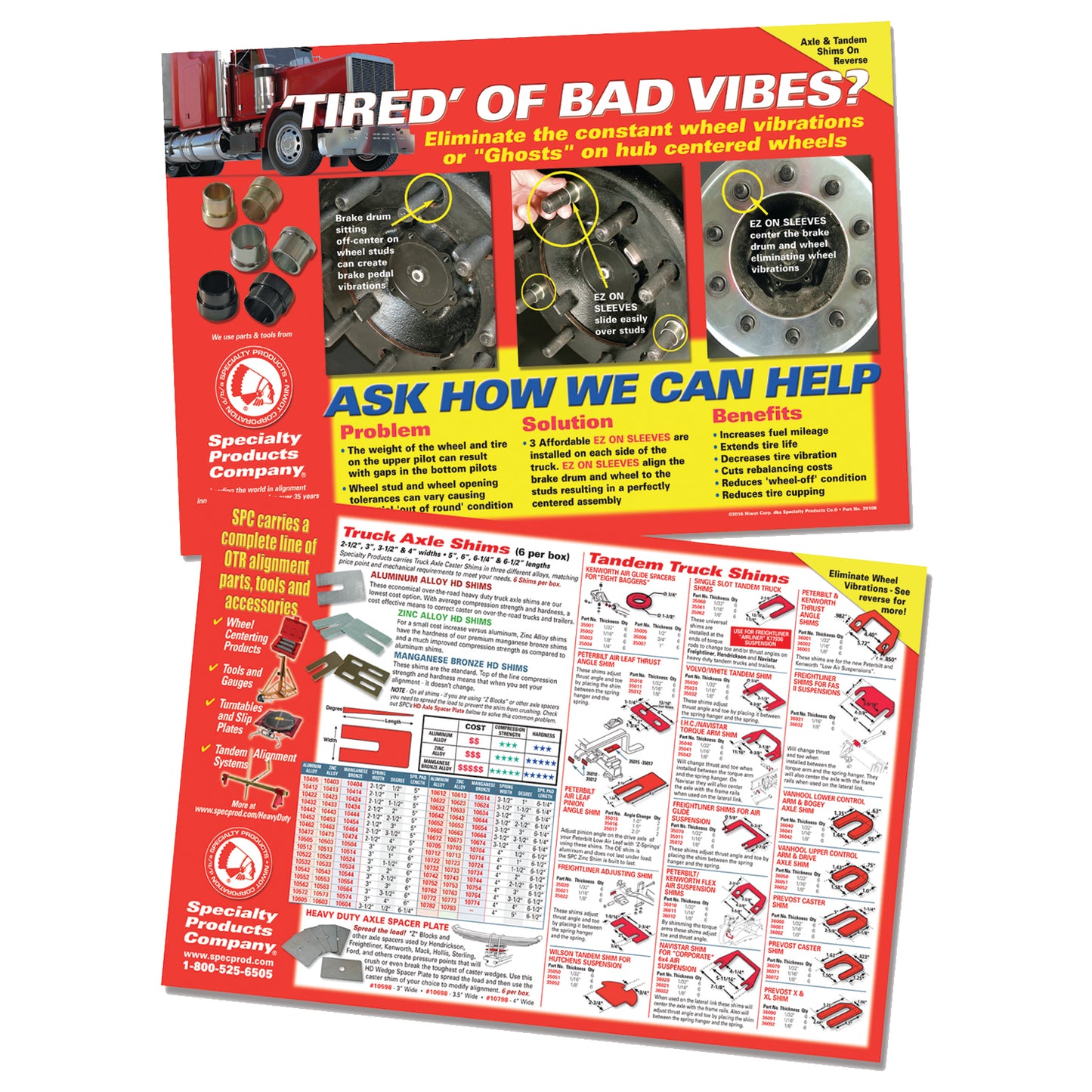 Specialty Products Company WHEEL CENTER COUNTERMAT