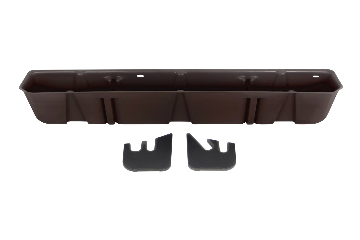 DU-HA 20109 Ford Underseat Storage Console Organizer And Gun Case - Java/Brown