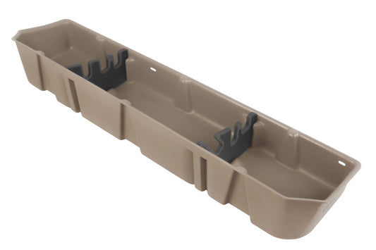 DU-HA 20112 Ford Underseat Storage Console Organizer And Gun Case - Tan