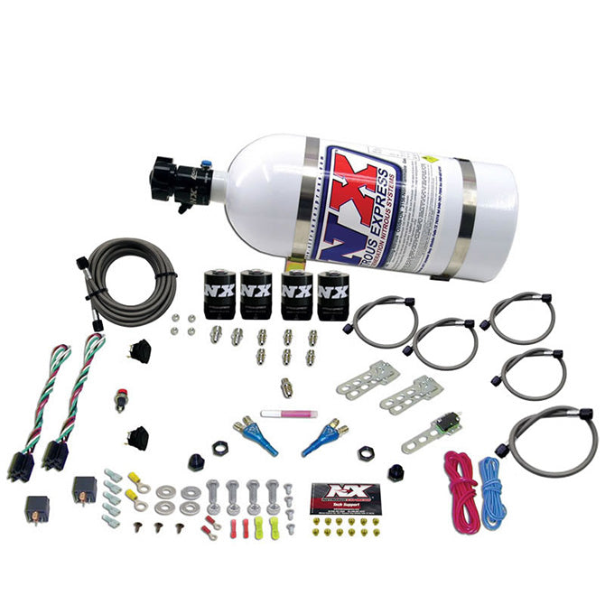 Nitrous Express FORD EFI DUAL STAGE (50-75-100-150HP X 2) WITH 10LB BOTTLE NX-20124-10