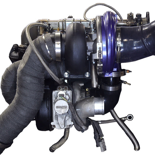 ATS Diesel Performance 202-952-2326-FSMF ATS Aurora Plus 5000 Compound Turbo System Fits 2007.5-2009 6.7L Cummins