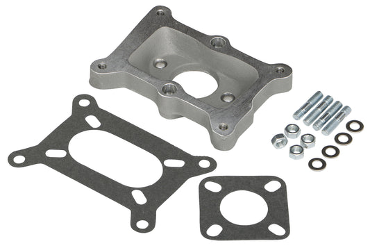 Trans-Dapt Performance 1-1/4 In. Tall Holley 2Bbl To Chevy Straight 6 Manifold Carburetor Adapter -Cast Aluminum 2041