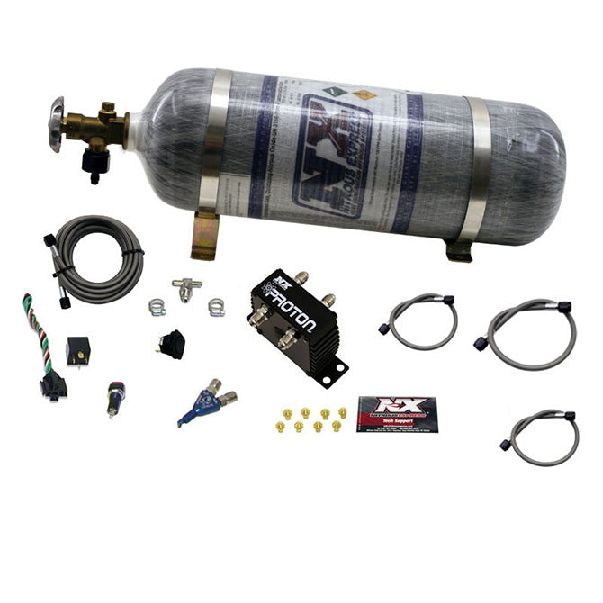 Nitrous Express PROTON SERIES NITROUS SYSTEM W/ 12LB BOTTLE NX-20420-12