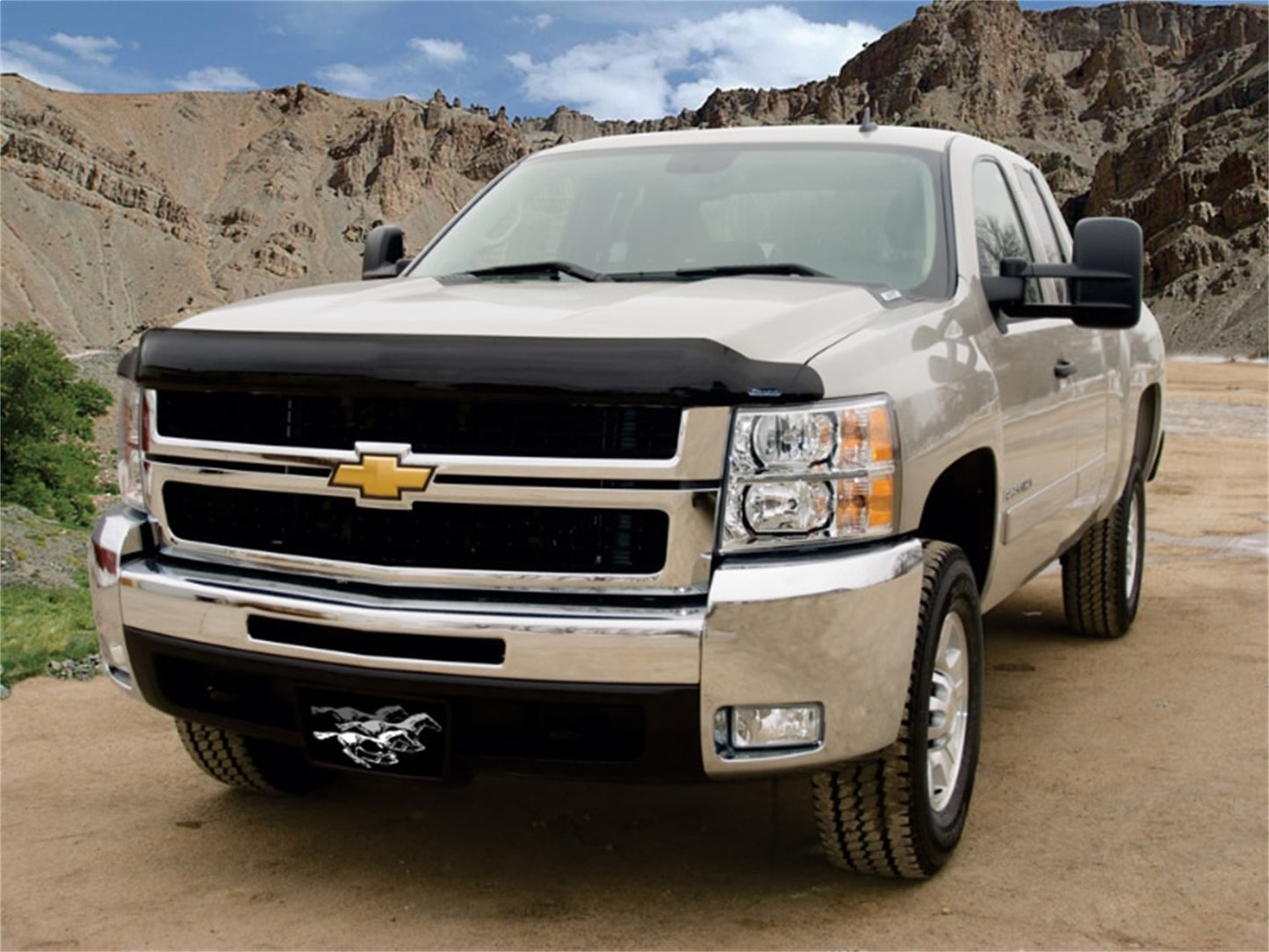 Stampede 2042-2 Vigilante Premium Hood Protector Smoke For 2007-2013 Chevrolet Silverado 1500