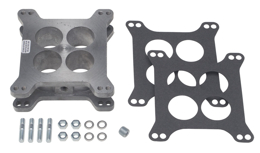 Trans-Dapt Performance 2 In. Tall Holley/Afb 4Bbl Spacer W/Pcv -Ported- Cast Aluminum Carburetor Spacer 2049