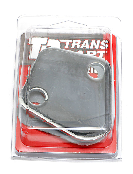 Trans-Dapt Performance Bb Chevy Fuel Pump Block Off Plate; Plain- Chrome 2055