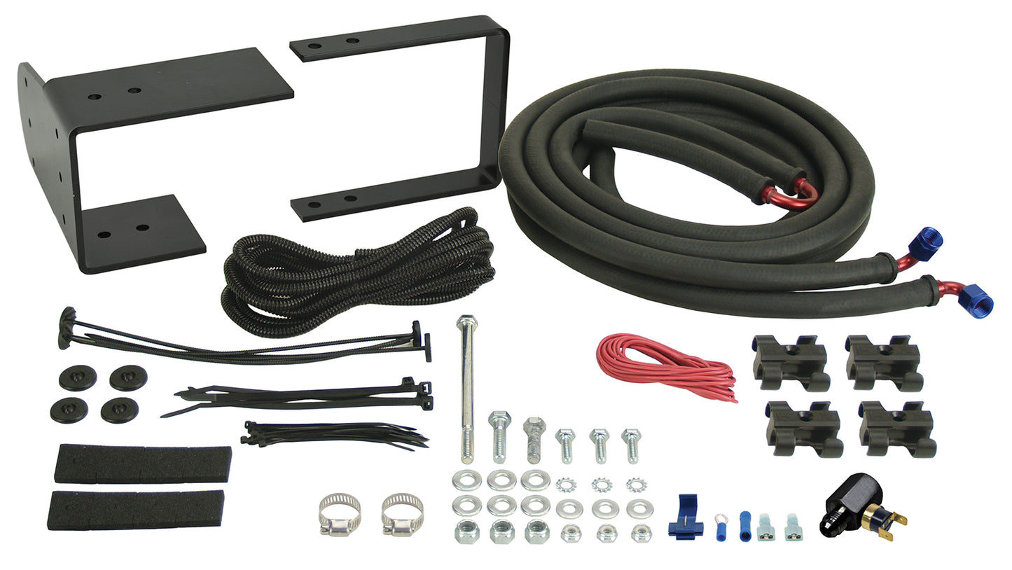Derale Remote Transmission Cooler Kit, Complete Kit, Direct Fit 20561