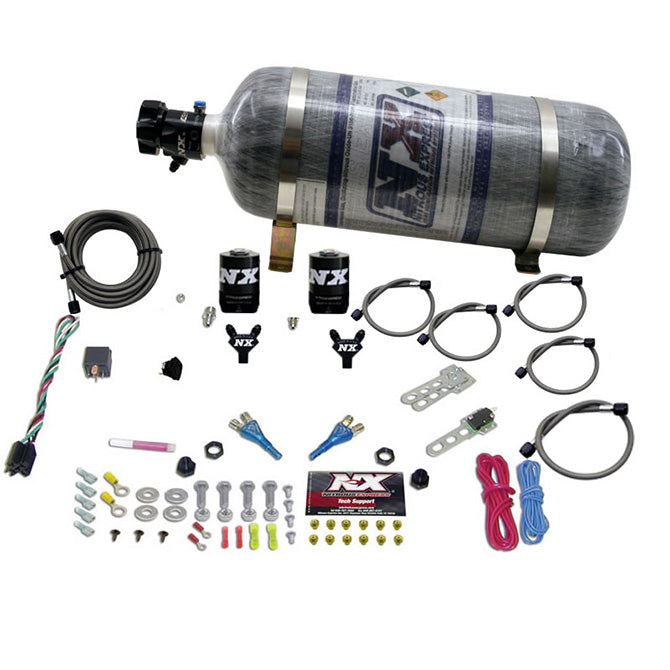 Nitrous Express BMW EFI ALL (50-300 HP) DUAL NOZZLE WITH COMPOSITE BOTTLE NX-20816-12