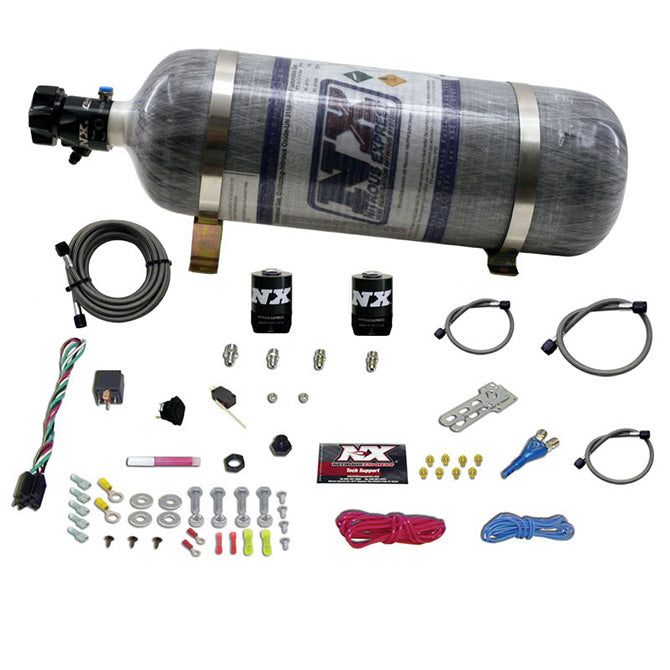 Nitrous Express ALL DODGE EFI SINGLE NOZZLE SYSTEM WITH COMPOSITE BOTTLE NX-20921-12